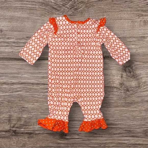 Baby Girl Clothes Baby Essentials 6 Month Turkey romper - Picture 2 of 5